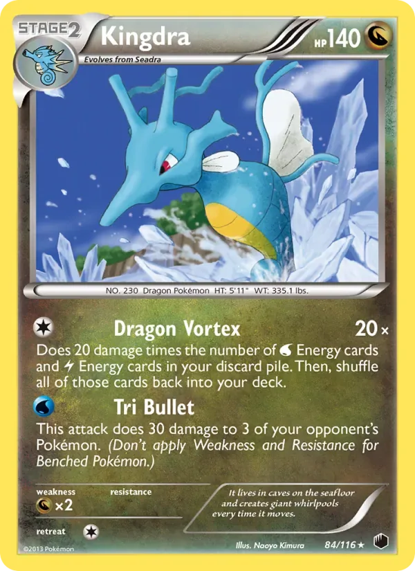 Kingdra, Plasma Freeze