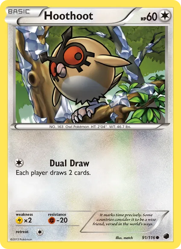 Hoothoot, Plasma Freeze
