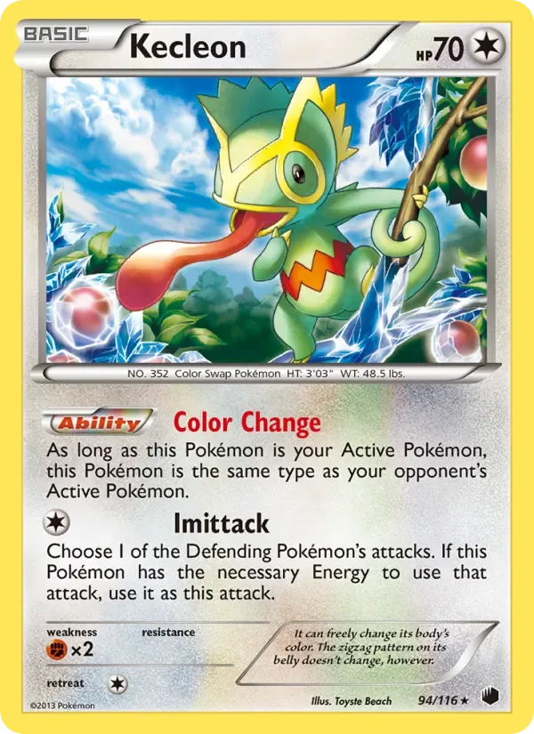 Kecleon, Plasma Freeze