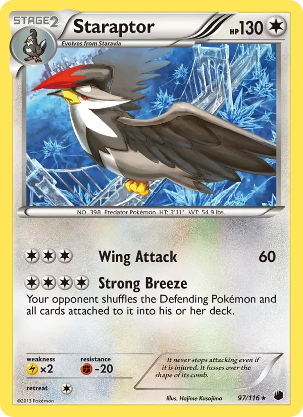 Staraptor, Plasma Freeze