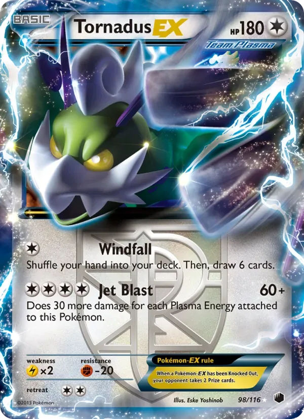 Tornadus-EX, Plasma Freeze