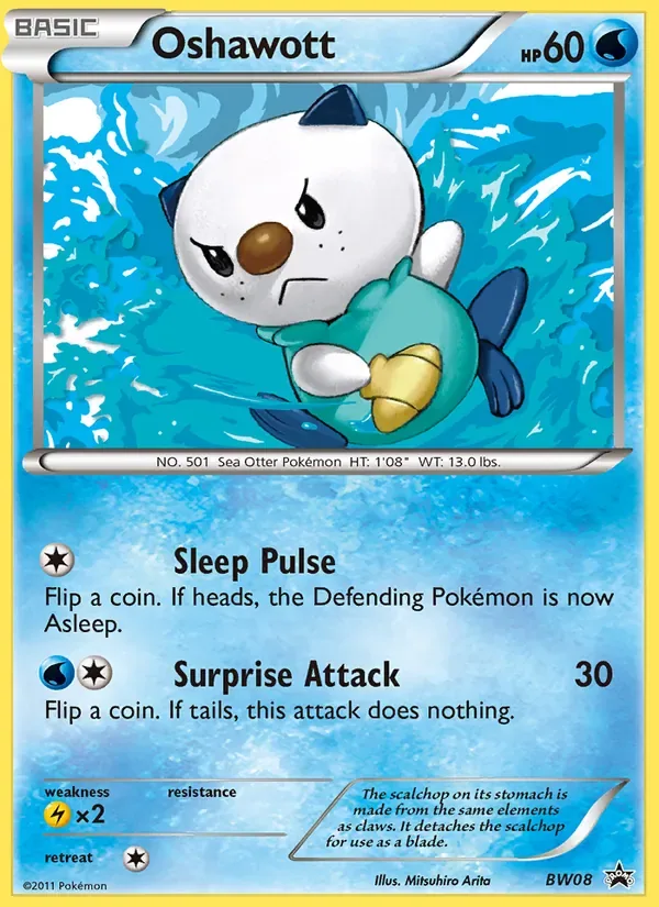 Oshawott, BW Black Star Promos