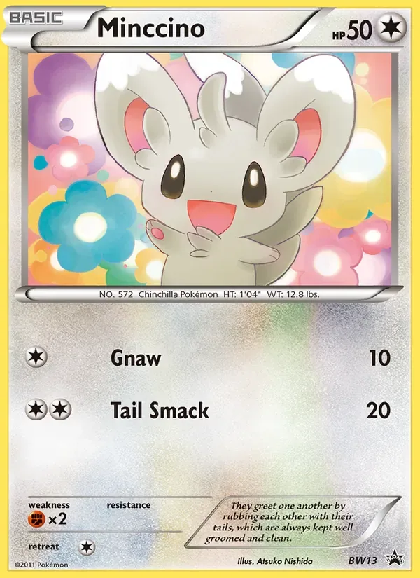 Minccino, BW Black Star Promos