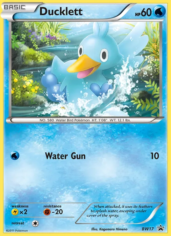Ducklett, BW Black Star Promos