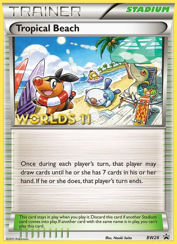 Tropical Beach, BW Black Star Promos