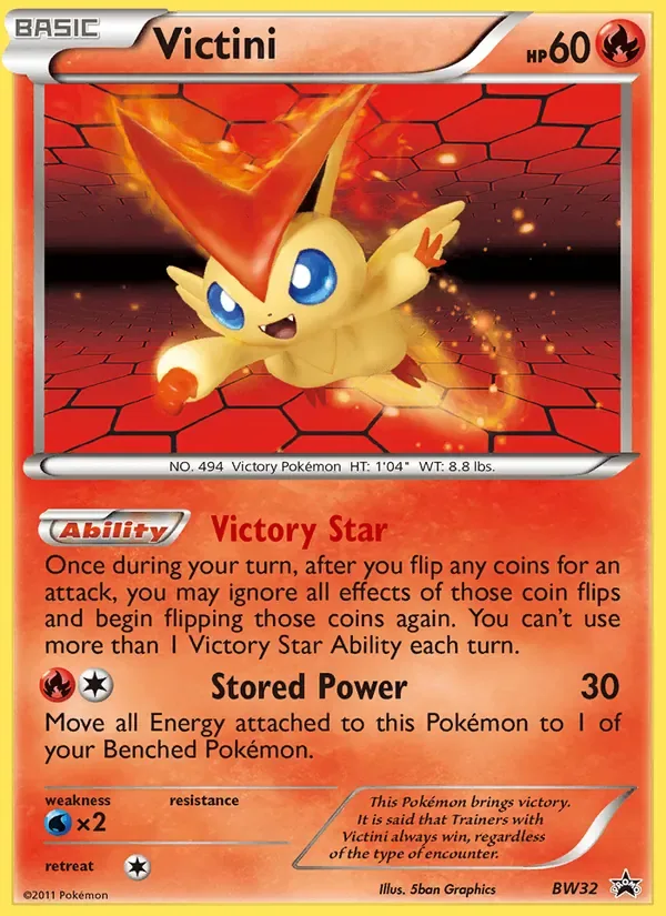 Victini, BW Black Star Promos