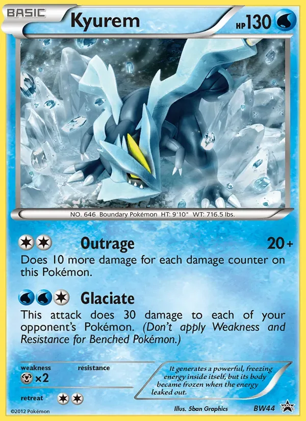 Kyurem, BW Black Star Promos