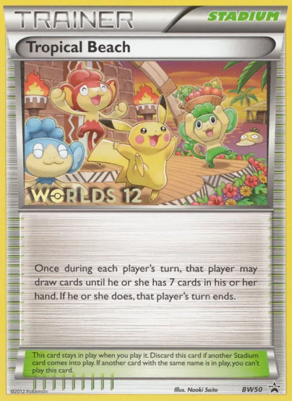 Tropical Beach, BW Black Star Promos