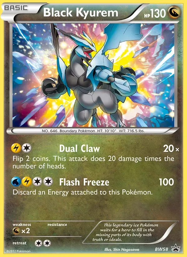 Black Kyurem, BW Black Star Promos
