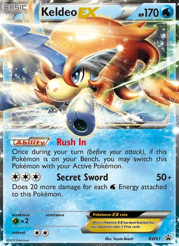 Keldeo-EX, BW Black Star Promos