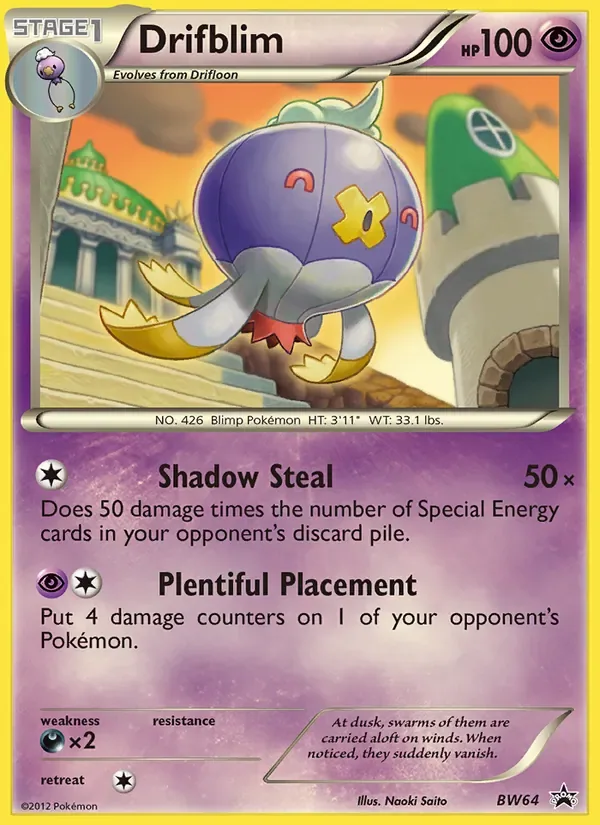 Drifblim, BW Black Star Promos