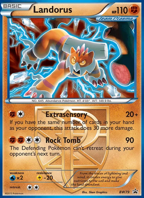 Landorus, BW Black Star Promos