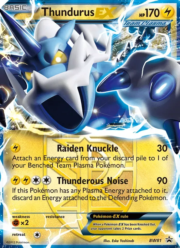 Thundurus-EX, BW Black Star Promos