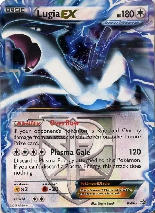 Lugia-EX, BW Black Star Promos
