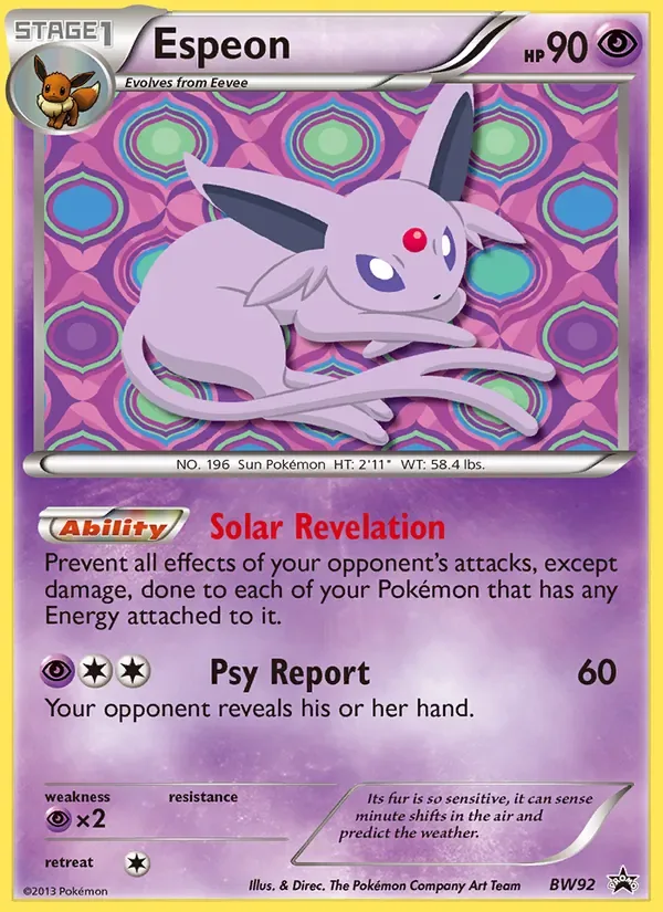 Espeon, BW Black Star Promos