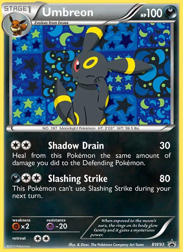 Umbreon, BW Black Star Promos