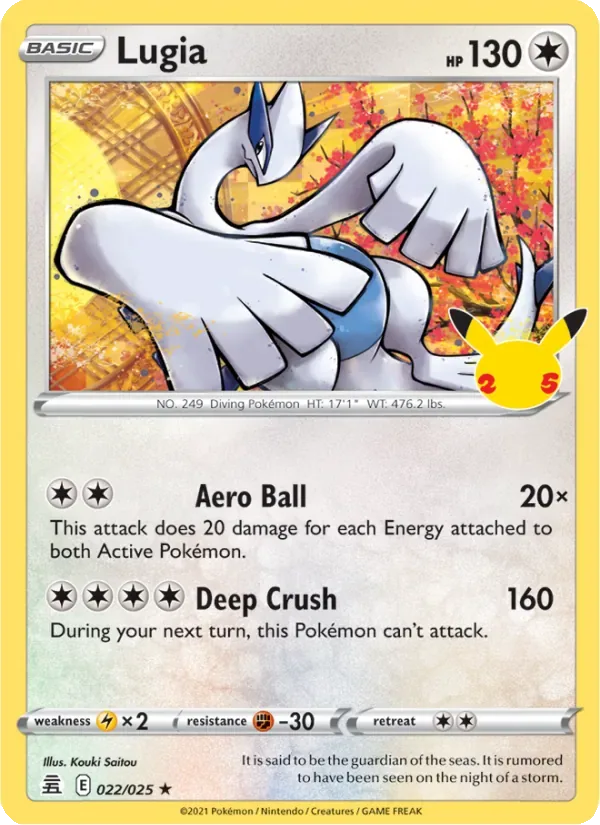 Lugia, Celebrations
