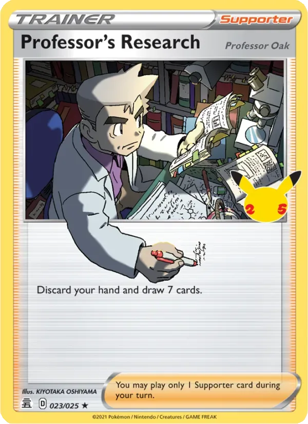 Professor's Research (Professor Oak), Celebrations