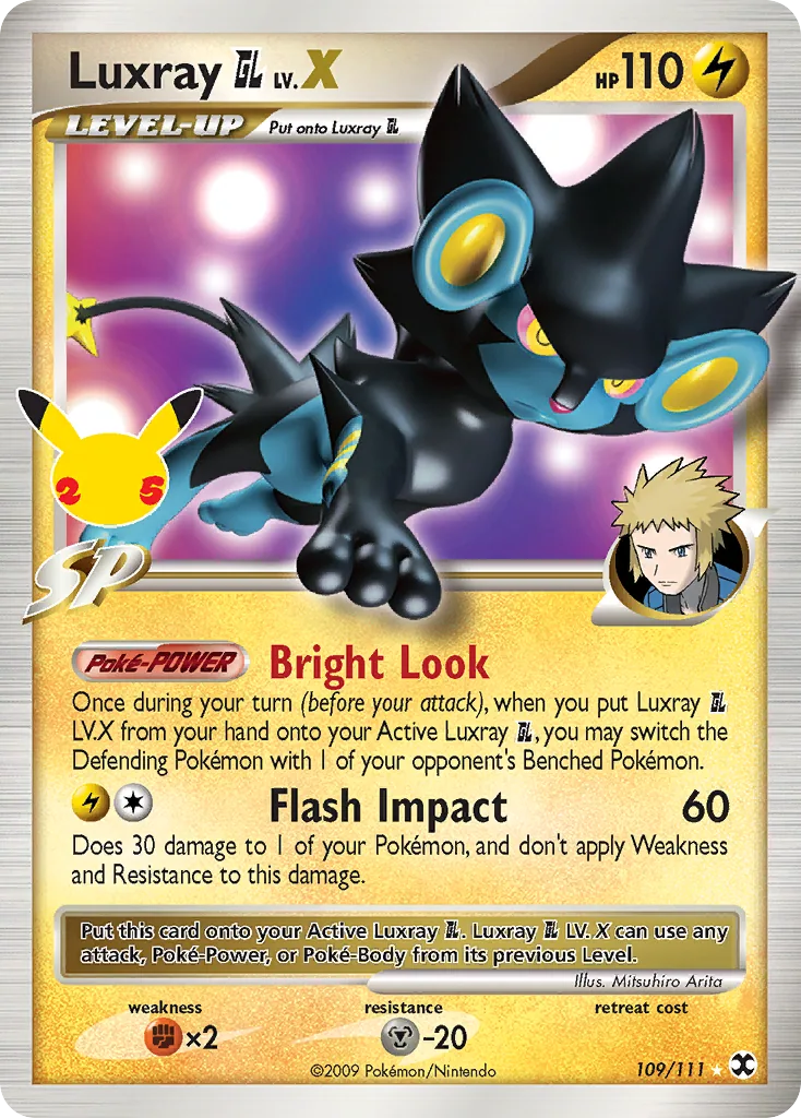 Luxray GL LV.X, Celebrations Classic Collection