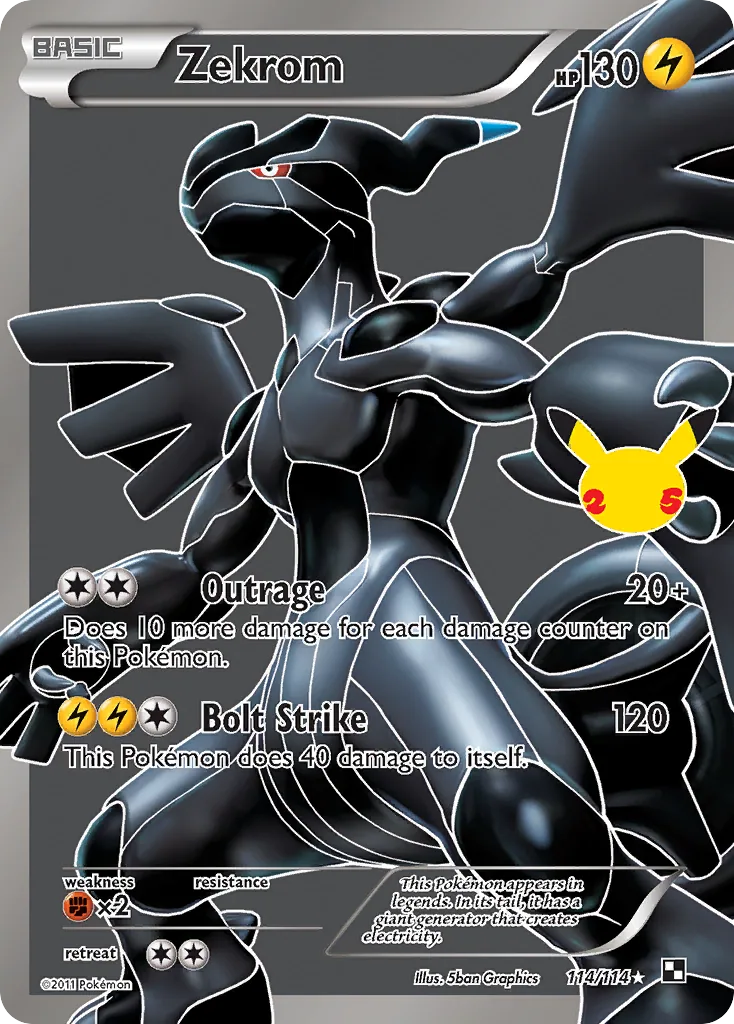 Zekrom, Celebrations Classic Collection