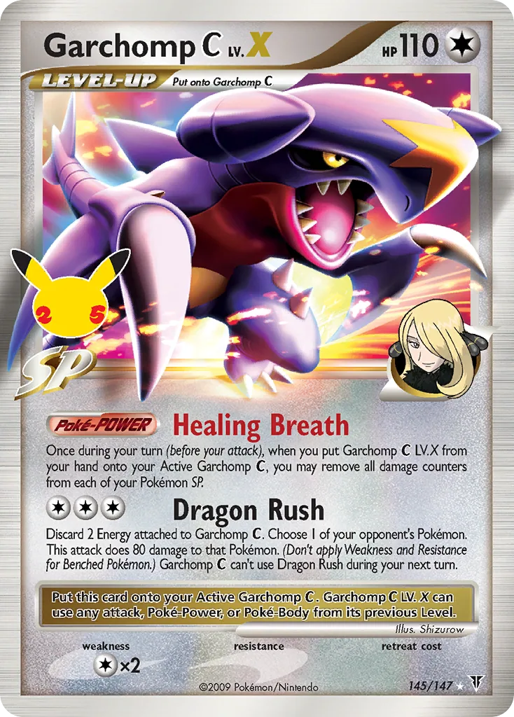 Garchomp C LV.X, Celebrations Classic Collection
