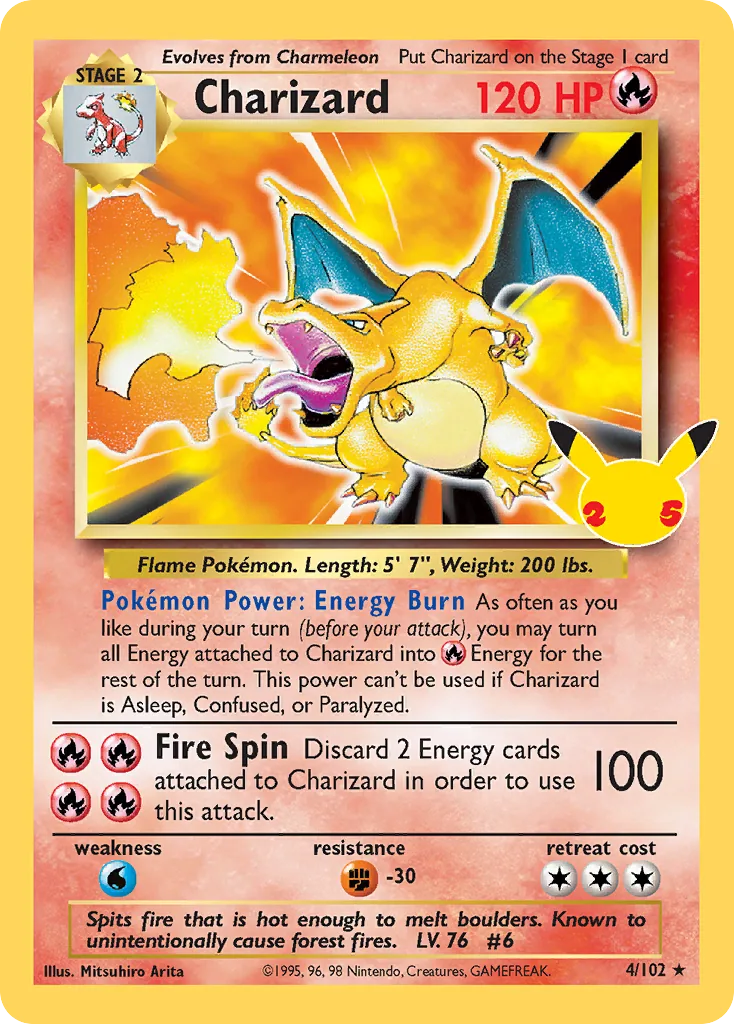 Charizard, Celebrations Classic Collection