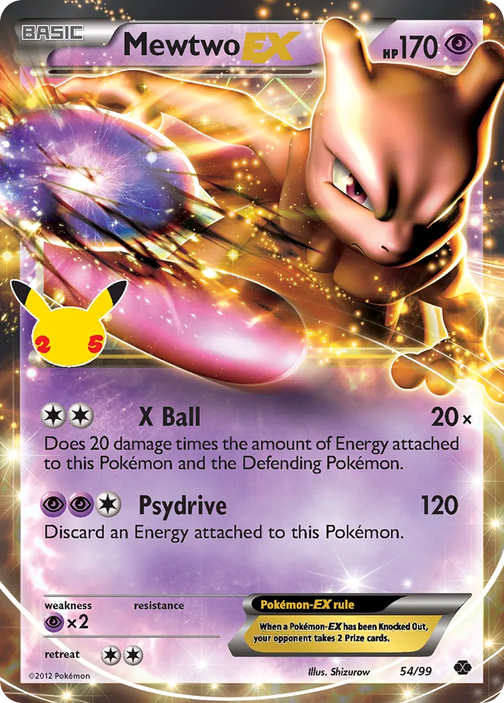 Mewtwo-EX, Celebrations Classic Collection