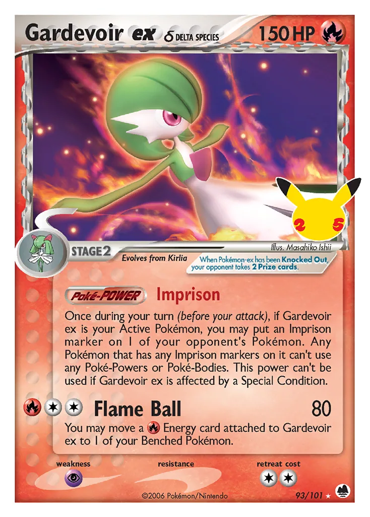 Gardevoir ex δ, Celebrations Classic Collection