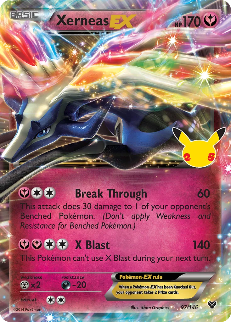 Xerneas-EX, Celebrations Classic Collection