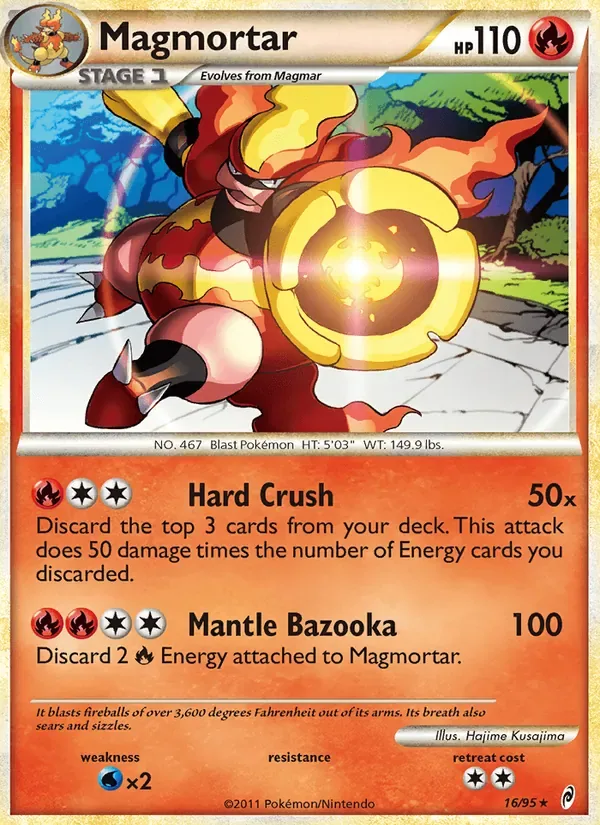 Magmortar, Call of Legends