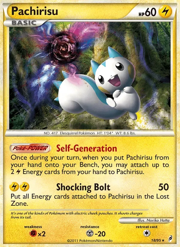 Pachirisu, Call of Legends
