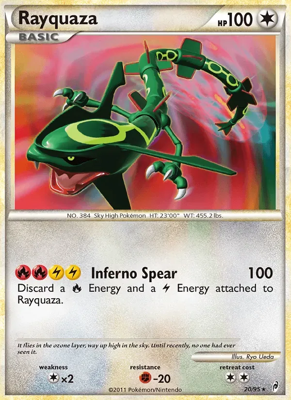 Rayquaza, Call of Legends