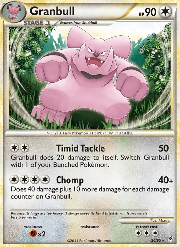 Granbull, Call of Legends