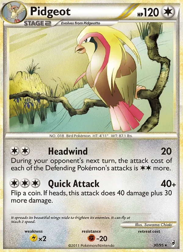 Pidgeot, Call of Legends