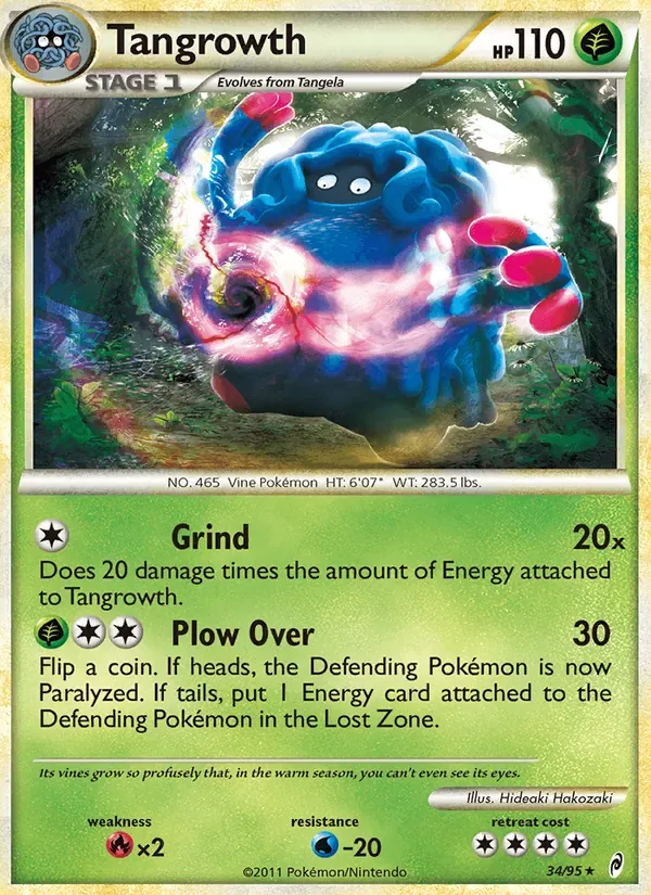 Tangrowth, Call of Legends