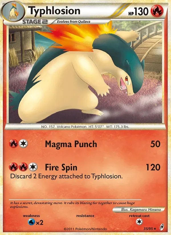 Typhlosion, Call of Legends
