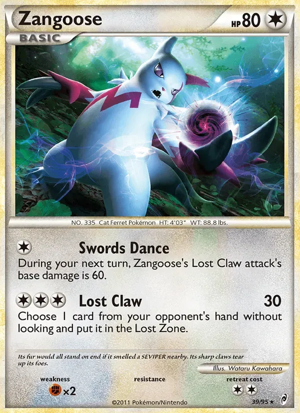 Zangoose, Call of Legends
