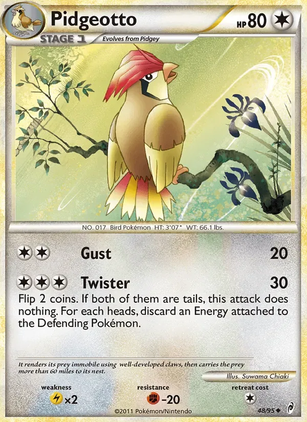 Pidgeotto, Call of Legends