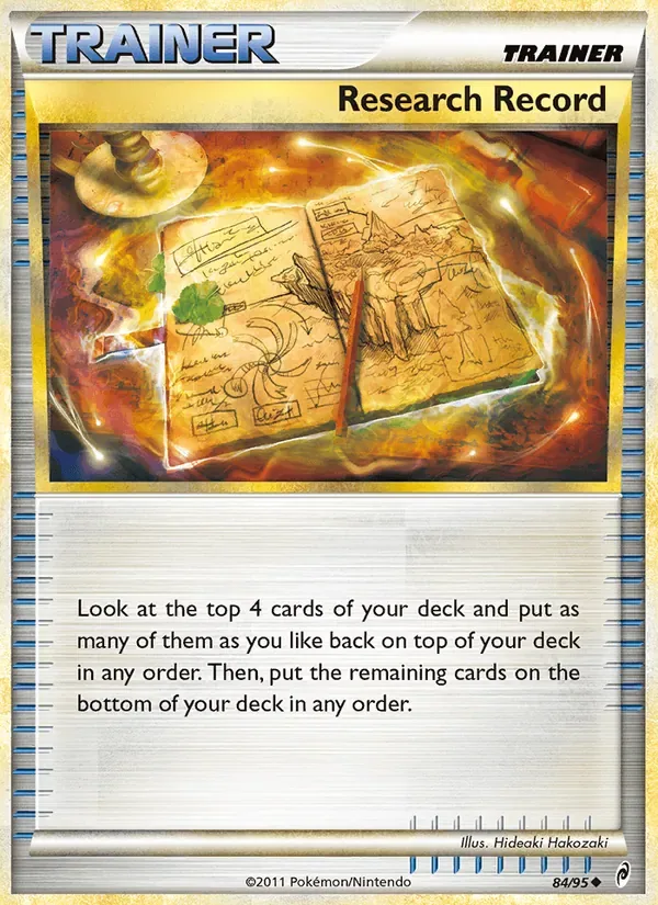 Research Record, Call of Legends