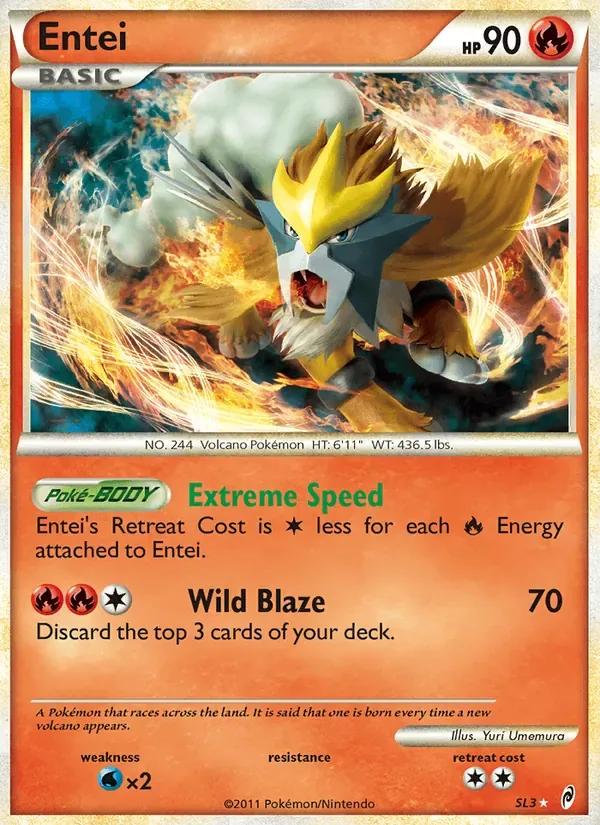 Entei, Call of Legends