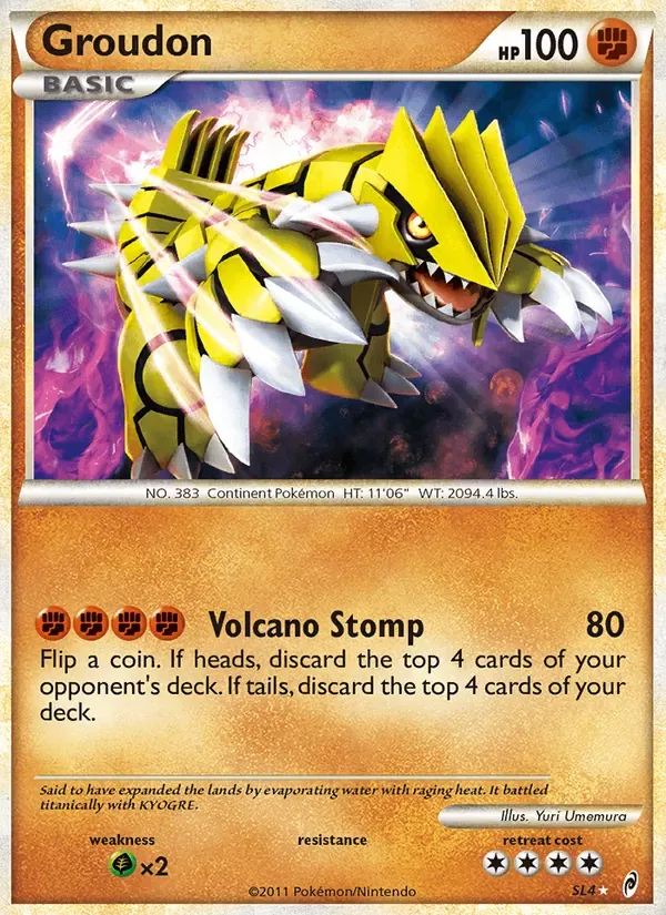 Groudon, Call of Legends