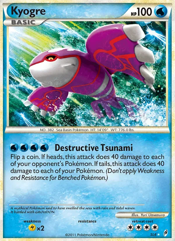 Kyogre, Call of Legends