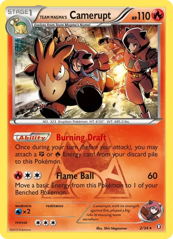 Team Magma's Camerupt, Double Crisis