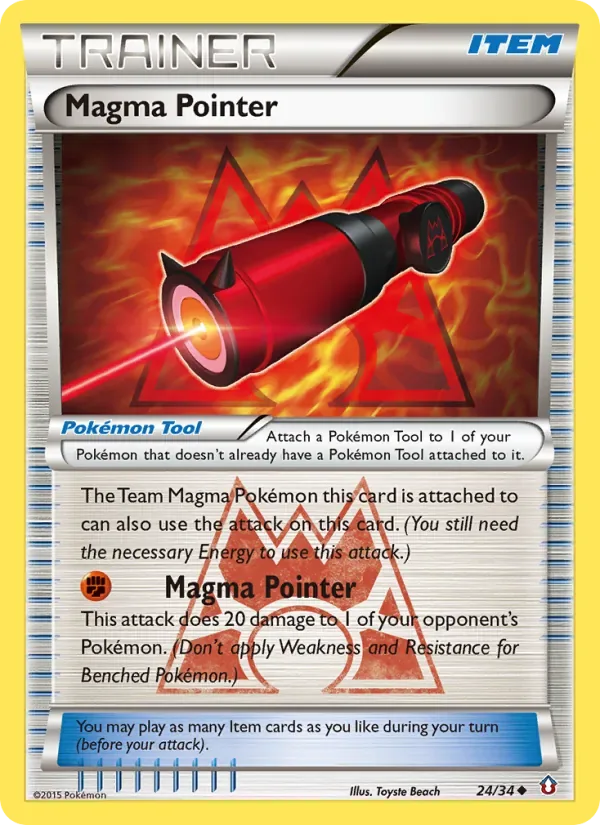 Magma Pointer, Double Crisis