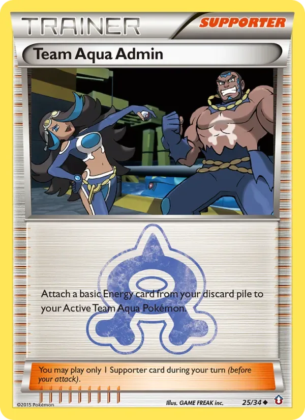 Team Aqua Admin, Double Crisis