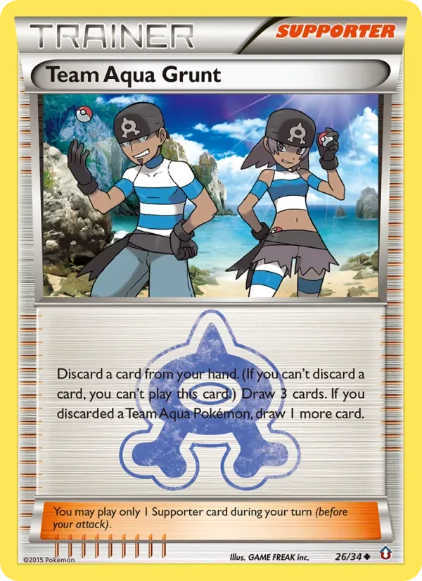 Team Aqua Grunt, Double Crisis