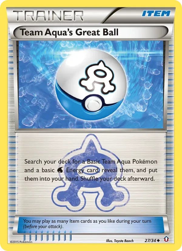 Team Aqua's Great Ball, Double Crisis