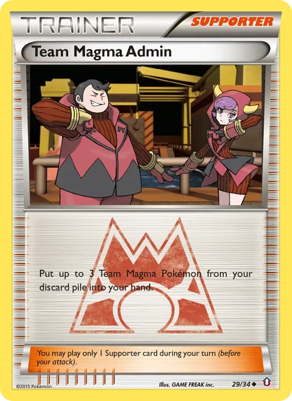 Team Magma Admin, Double Crisis