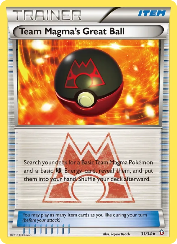 Team Magma's Great Ball, Double Crisis