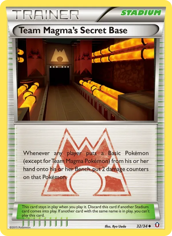 Team Magma's Secret Base, Double Crisis